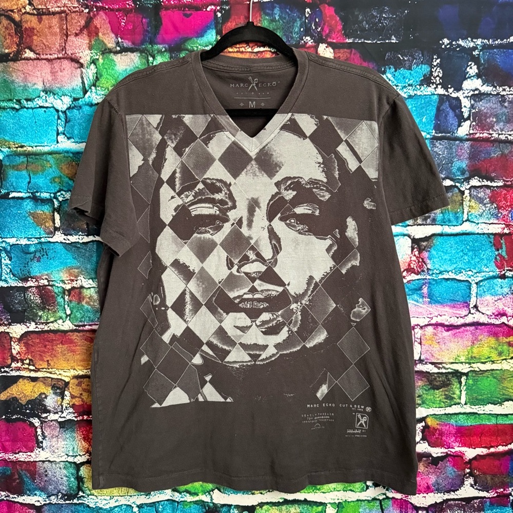Marc Ecko Y2K‎ Vintage 90’s Cut and Sew Men’s sz XL T-shirt EUC